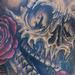 Tattoos - Skull and Roses Tattoo - 61536